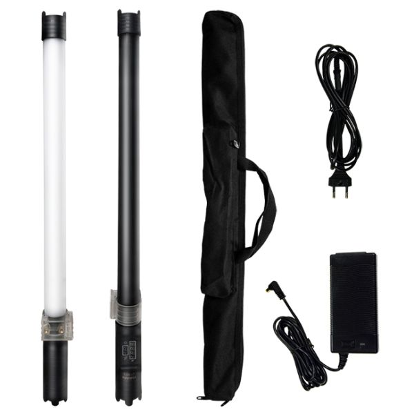 2ft handheld Photography Light Stick 8800mah Battery Powered Tube Light Wand DMX Bluetooth App Control