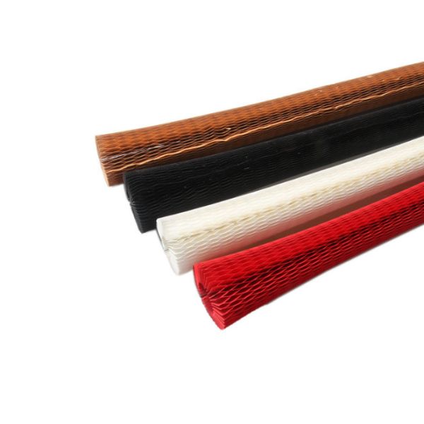 Honeycomb Craft Packing Cushion Paper Sleeve Extensible Recyclable For Wine