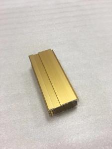 China Gold Shine Anodized Aluminum Profile use for Tool Cabinet Exporting to Europe on sale