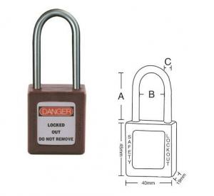 Wholesale ABS safety Padlock,Stainless steel shackle padlock, from china suppliers