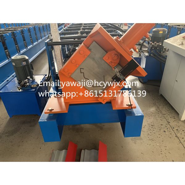 15m/min Gutter Roll Forming Machine For PPIG IG Aluminum