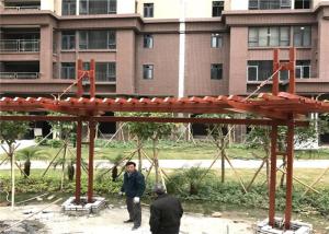 Wholesale Professional Light Steel Frame Construction For Garden Pergola Gazebo ISO Approval from china suppliers