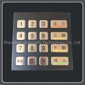 Wholesale 16 Keys Type Industrial Numeric Keypad For Self Service Vending Machine from china suppliers