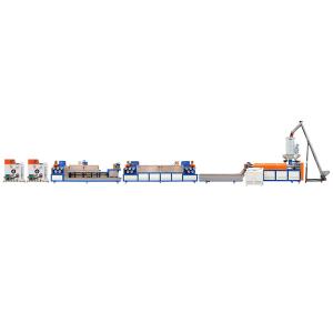 China Double Screw Extruder PP Strap Extrusion Machine for Customized Manufacturing on sale