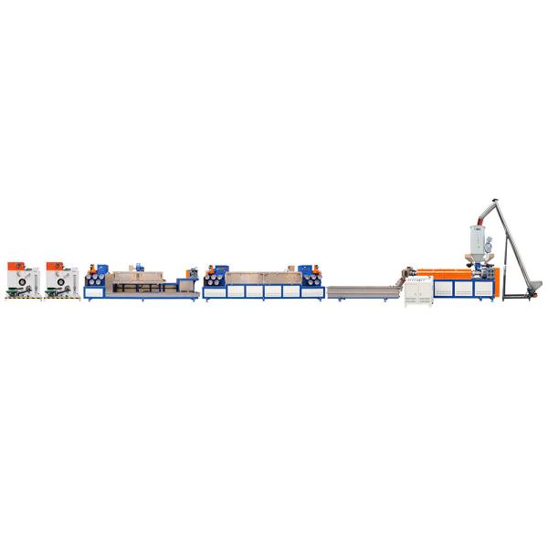 Quality Plastic Recycling Fully Automatic PP Strapping Machine With Extruder Machine for sale