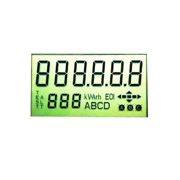 Quality Non Touch Custom LCD Display With Positive Display Model 1/65 DUTY 1/9 BIAS for sale