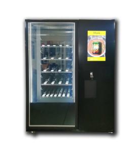 Multi Languages Wine Vending Machine , Champagne Beer Vending Machine