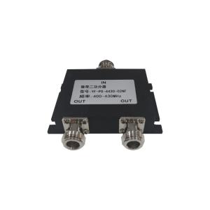 Wholesale Power divider, microstrip two-way power divider 400 - 430MHz N-type female connector from china suppliers