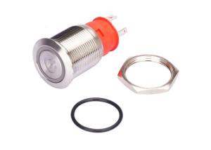 Wholesale Ip67 Momentary Latching Led Illuminated Push Button Switch Waterproof 19mm For Car from china suppliers