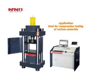 Wholesale Lab Full Automatic Micro Electro-hydraulic Servo Compression Testing Machine from china suppliers