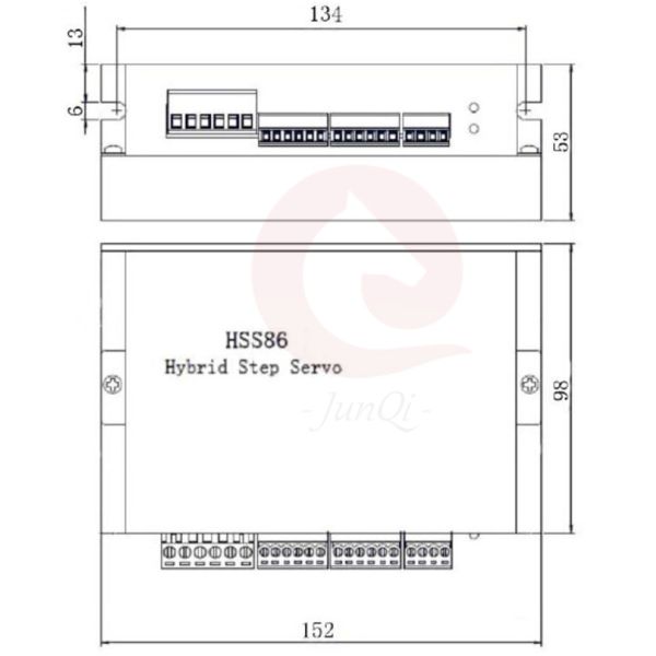 86mm Servo Stepper Motor 1000PPR Encoder 86HSE12N-BC38 HSS86 For CNC Lather Machine