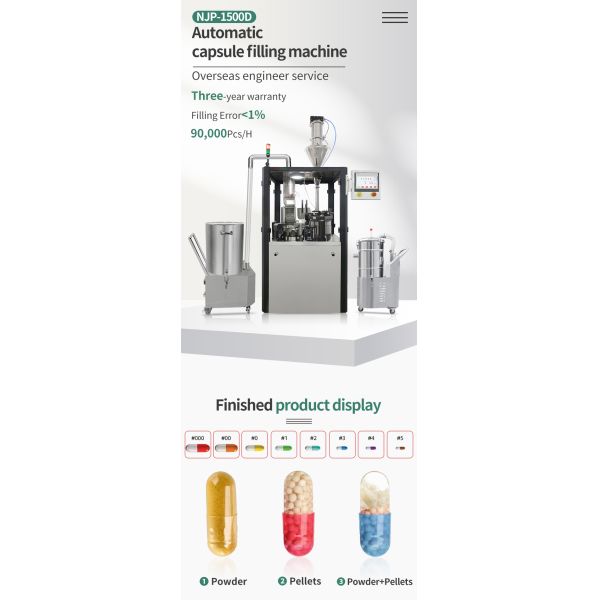Automatic Capsule Filling Machine Capsule Filler Pharmaceutical Machinery