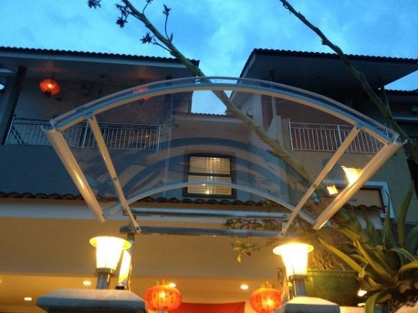 Quality Rainbow Polycarbonate Canopy For Window for sale