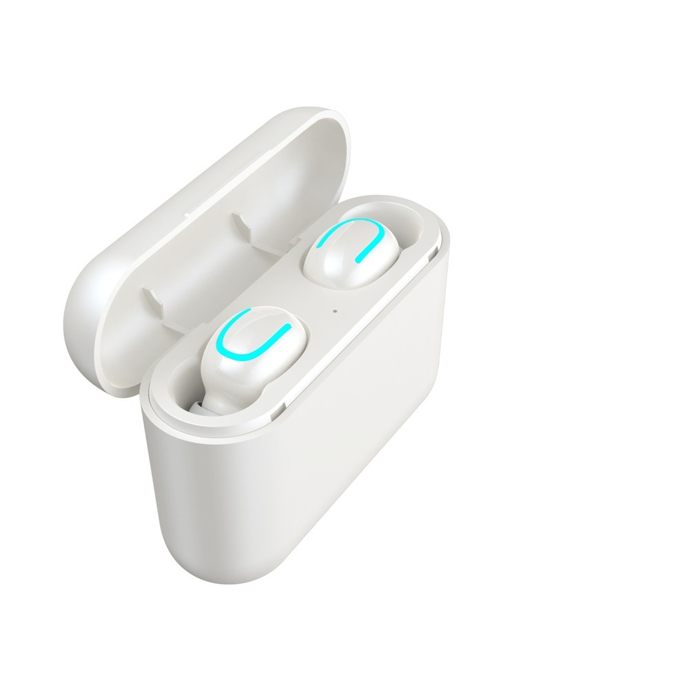 True Wireless Earbuds TWS Bluetooth 5.0 Headphones AirPods with Mic and Charging Case