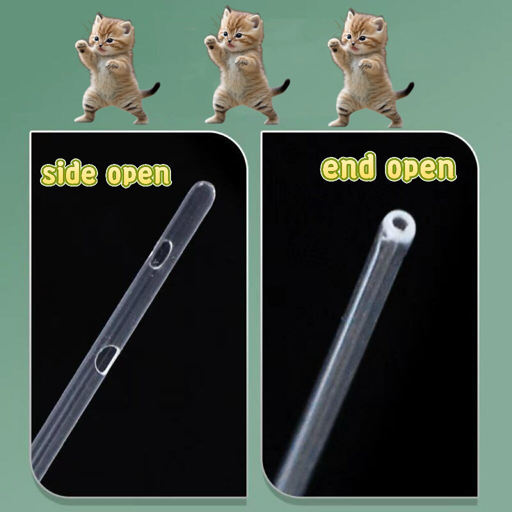 Cat catheters with Stylet and without stylet Disposables Cat Urine Catheter for Feline urological use