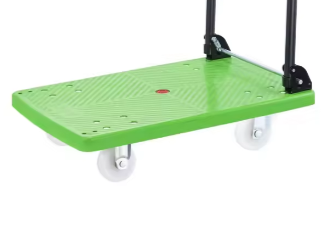 Wholesale Platform Portable Trolley Store Folding Trolley 4-wheel Grocery Trolley
