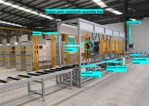 3000mm/4min 380V automatic busbar reversal busbar riveting Compact Busbar Machine