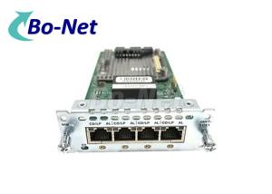 China Layer 2 Cisco 4000 Router Modules / Interface Card Cisco ISR NIM-4MFT-T1/E1 T1  E1 on sale