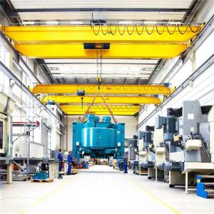 Wholesale QD Type Overhead Crane Machine 50t Double Girder Bridge Crane For Steel Work from china suppliers
