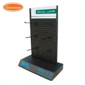China Free Standing Rack Metal Shelf Phone Accessories Store Display Tools Metal Stand on sale