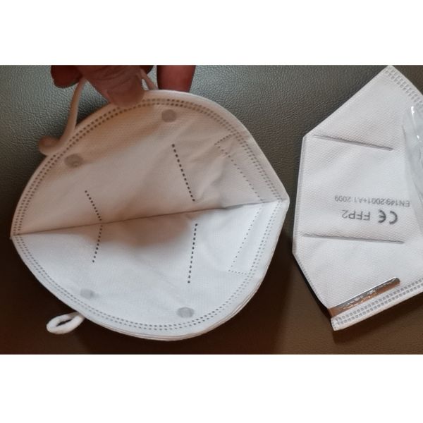 4 Ply N95 Respirator Mask Earloop Medical Mask Pm2.5 Protective Respiratory