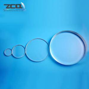 China Jgs3 Infrared Optical Quartz Glass Sheet Plate / Optical Window 1mm on sale