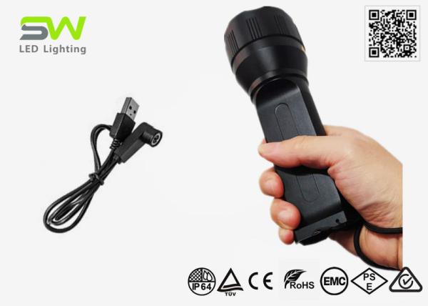 Quality USB Rechargeable 1050 Lumens Powerful Torch Light Remote 1000M Beam Range for sale