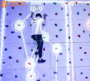 Wholesale Activate Climb Game Interactive Projection Active Rock Climbing Wall from china suppliers