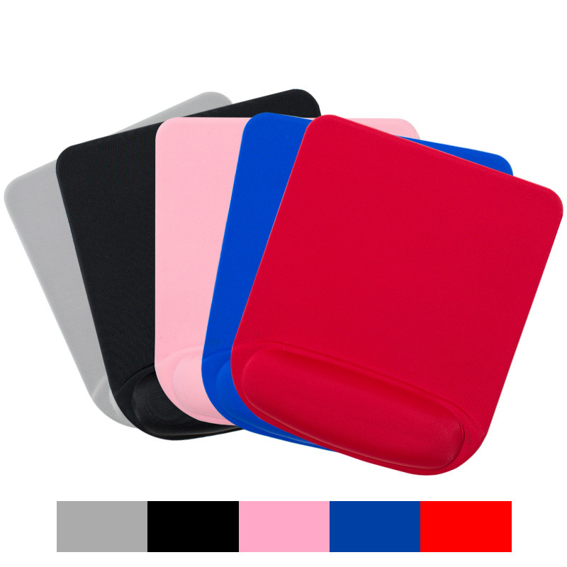 Multiple Colors Memory Foam Mouse Pad For Soothing Support