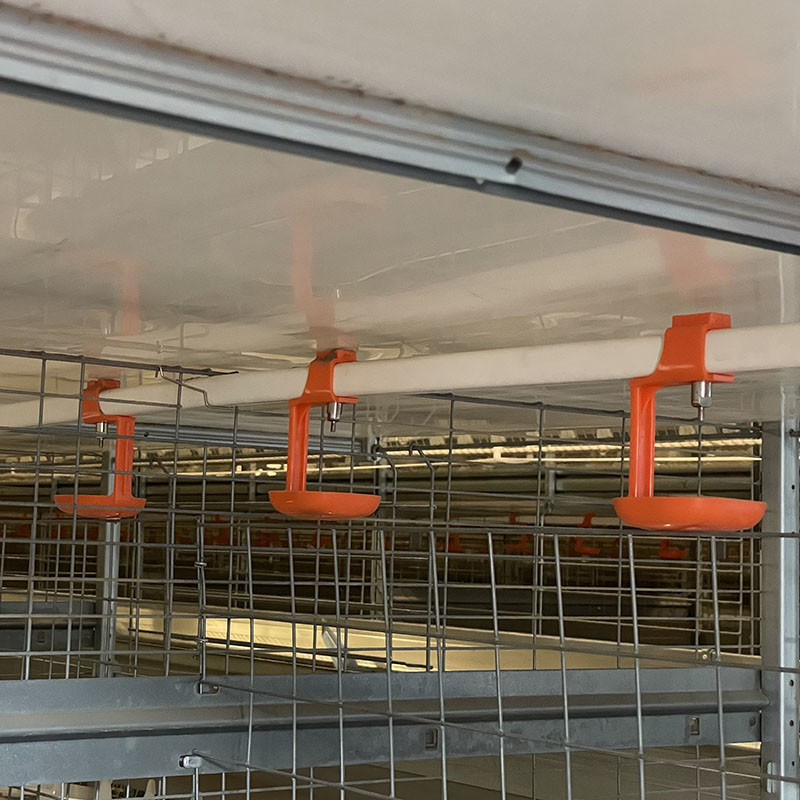 Hot Galvanized Broiler Hen Poultry Layer Cage 0.2% Eggs Damaging