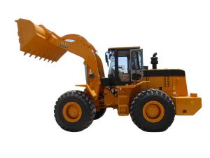 WY955 5 Ton Wheel Loader 3m3 Weichai Engine Small Front End Loader Orange