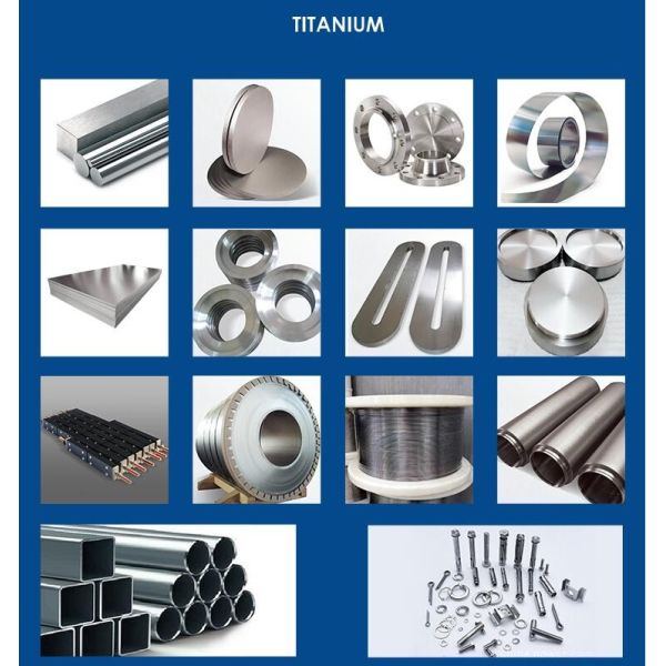 China Factory Supply High Purity Polished Grade 1 Titanium Rod Titanium Bar