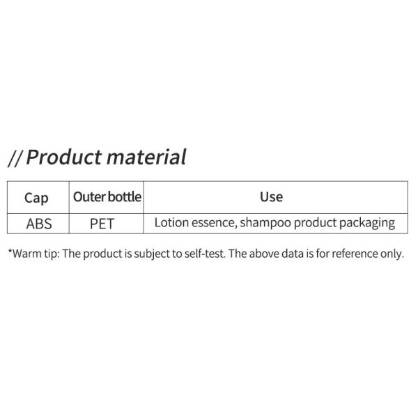 Sealing Type Cosmetic PET Bottle Customized Empty Hand Sanitizer Bottles With Filp Cap