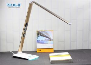 China Eye Protection Foldable Desk Lamp with LCD Calendar Display and Ambient Light Dimmable Brightness on sale