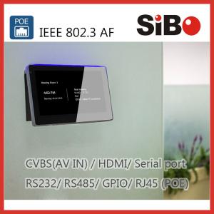 Wholesale Meeting Room Scheduling 7 Inch Android OS Touch Panel With LED Light from china suppliers