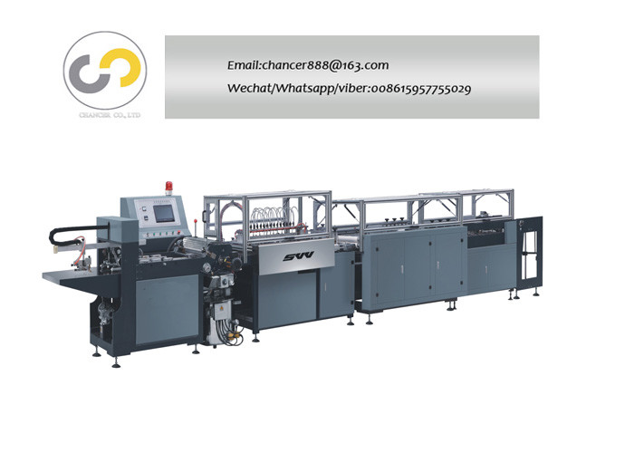 Automatic hardcover case maker machine, level arch file folding machine