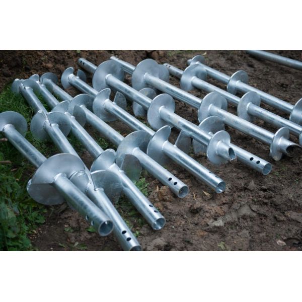 Ground Helical Pie Deep Foundation for Transmission Tower Line and Normal Package Size