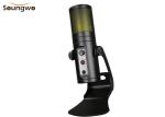 USB recording microphone for singing volume control cardioid pickup pattern
