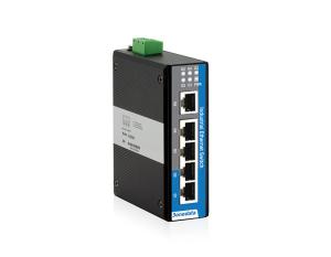 China 5-port Industrial Ethernet Switch , Gigabit Ethernet Switch With Low Power Consumption on sale