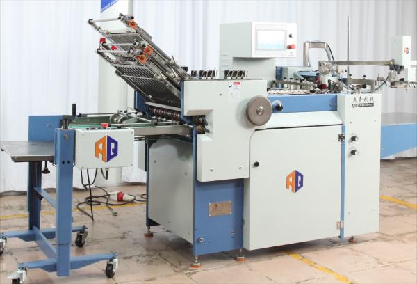 Quality 380V 4.15KW Large Format Paper Folding Machine Heavy Duty With Touch Screen for sale
