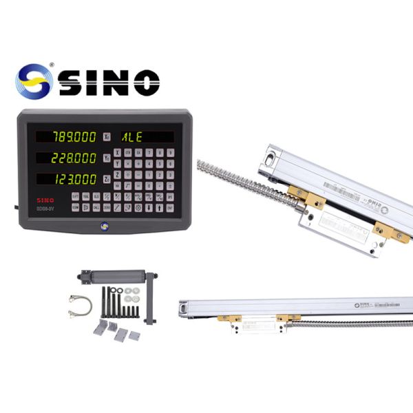 3 Axis SINO SDS6-3VE Multipurpose With LED DRO , EIA-422-A Signal Digital Readout Kits For EDM Machine