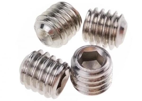 Quality M5 Stainless Steel Grub Screws Hexagonal Socket Cup Point DIN 916 for sale