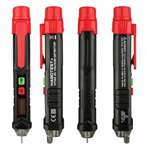 Dual Sensitivity Mode Handheld Voltage Tester , HT100 AC Voltage Detector