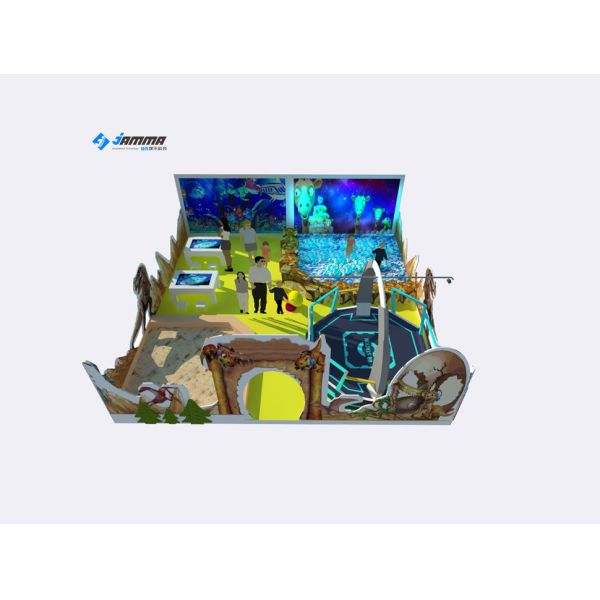 Dinosaur Virtual Reality Theme Park Interactive Projectior Electronic Children