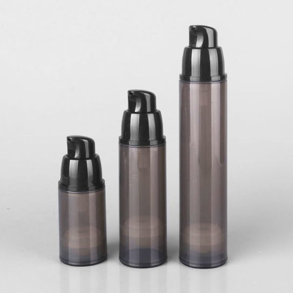 Dumb Black Airless Pump Bottle 30ml 1.01oz Airless Dispenser 15 Ml 50 Ml Airless Dispenser 75 Ml