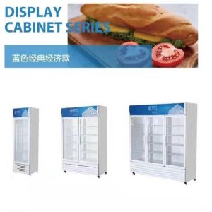 Wholesale Beverage Wine Glass Door Display Cabinet Refrigerated Fresh from china suppliers