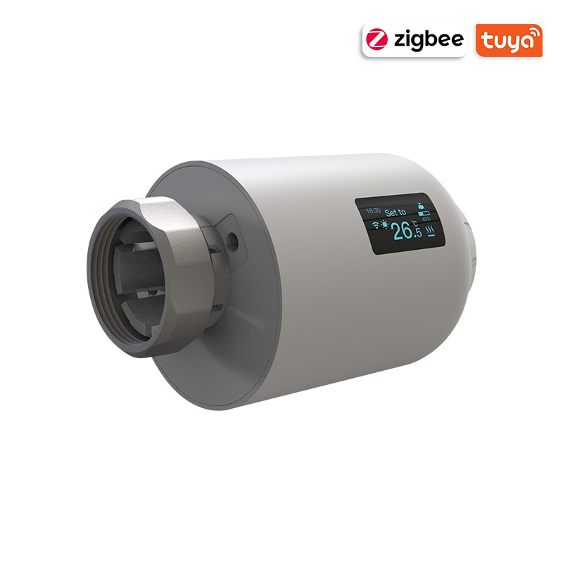 Zigbee WiFi Smart Thermostat Programmable Thermostatic Radiator Valve Temp Controller