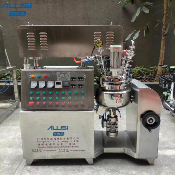 Quality SUS316 Small Capacity Toothpaste Making Machine Vacuum Mixing Emulsifying Mixer for sale