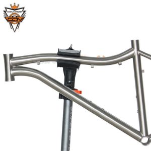 Wholesale Wear Resistant Titanium 29er Frame , Durable Titanium Mountain Bike Frame from china suppliers