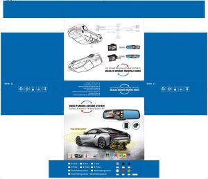 Wholesale 5&quot; Compact Size Backup Sensor Kit , Reverse Parking Sensor Kit 350 / 1 Contrast from china suppliers